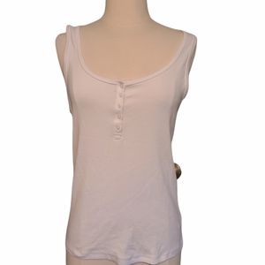 Women's Gap Size L  White Tank Top